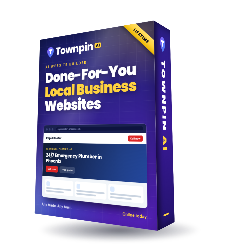 Townpin AI product box